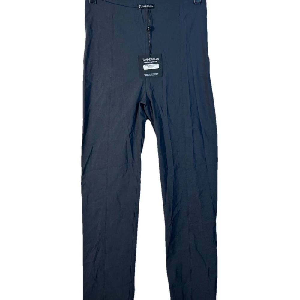 Franne Golde "The All-Season Classic" Women's Skinny Pants - CHARCOAL